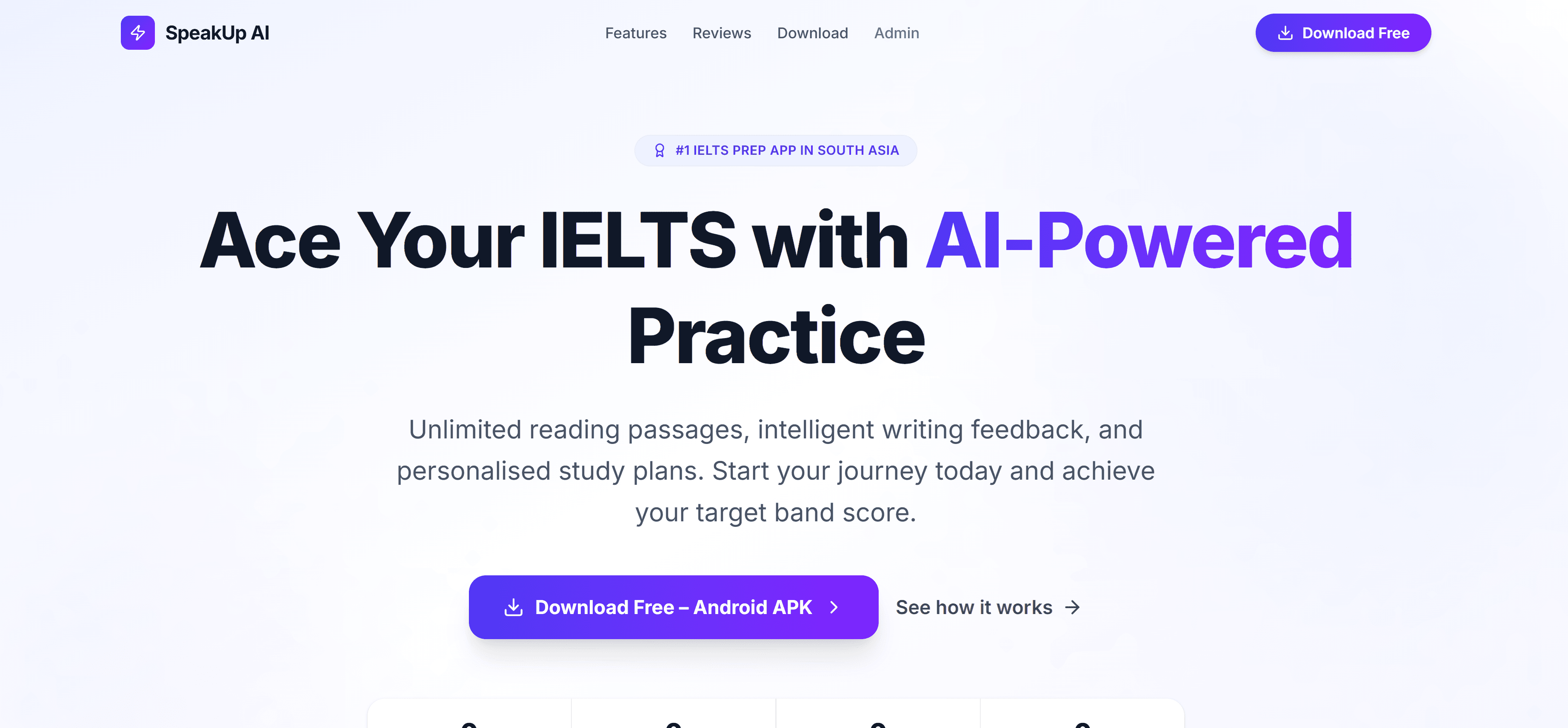 SpeakUp — IELTS Reading Preparation & Academic Assessment Suite